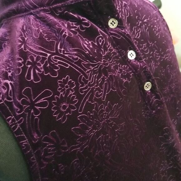 Altar'd State Embossed Velour Dress - Picture 14 of 15